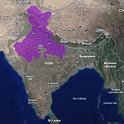 South India Map Thumbnail